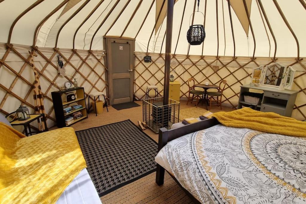 Отель Bronfelen Yurt Cynghordy Экстерьер фото