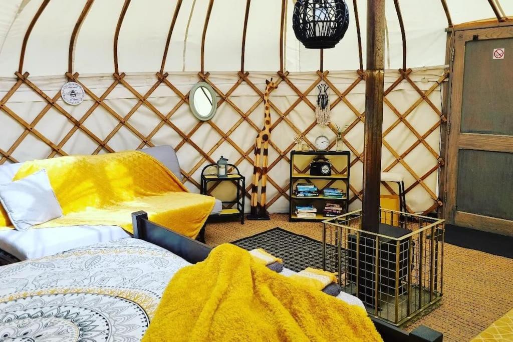 Отель Bronfelen Yurt Cynghordy Экстерьер фото